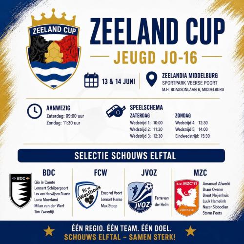 Flyer Zeeland Cup JO16
